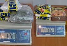 Droga incautada por el quipo de SGAIA. Foto La Hora: Policía Nacional Civil