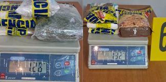 Droga incautada por el quipo de SGAIA. Foto La Hora: Policía Nacional Civil