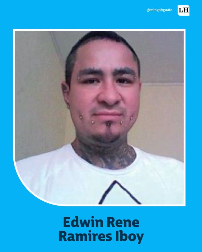 EDWIN RENÉ RAMÍREZ IBOY. Foto La Hora: PNC