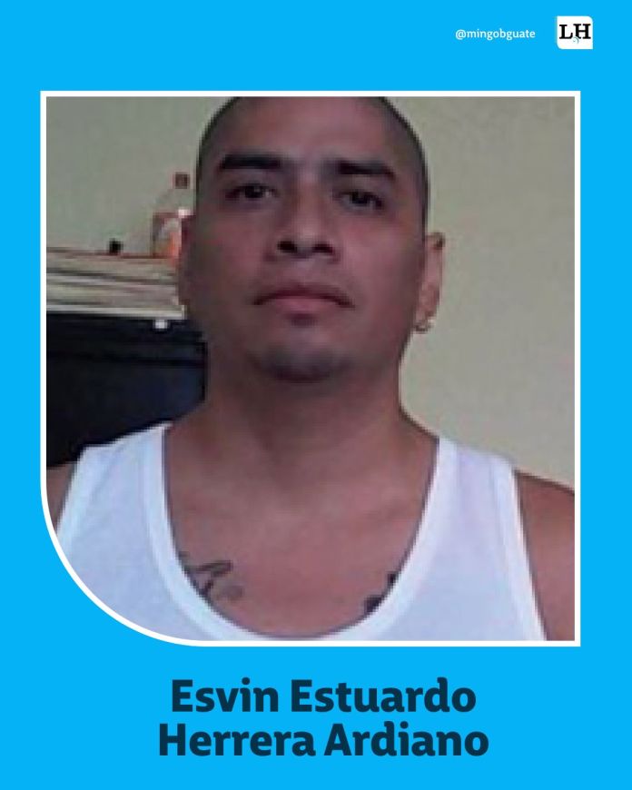 ESVIN ESTUARDO HERRERA ARDIANO. Foto La Hora: PNC