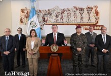 Fotografía del mensaje presidencial de este miércoles 15 de octubre. Arte La Hora: Alejandro Ramírez