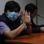 El Juzgado Décimo Penal suspendió la audiencia de primera declaración para Edmar Arriola por la posibilidad de que padezca hepatitis. Foto La Hora: Daniel Ramírez