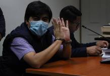 El Juzgado Décimo Penal suspendió la audiencia de primera declaración para Edmar Arriola por la posibilidad de que padezca hepatitis. Foto La Hora: Daniel Ramírez
