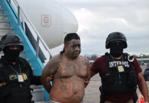 Marero 18 alias “el Smoking” es extraditado de México a Guatemala.