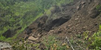 Emergencia por lluvia registrada en Alta Verapaz. Foto La Hora: Conred