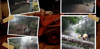 Emergencias reportadas por Conred durante este martes 7 de octubre. Arte La Hora: Francisco Altán