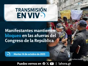 En vivo: Manifestantes mantienen bloqueo en las afueras del Congreso de la República