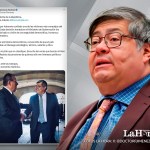 exministro de Gobernación, Francisco Jiménez. Arte La Hora: Alejandro Ramírez.