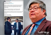 Francisco Jiménez reaparece en X y le dice a Arévalo que “resista las presiones” exministro de Gobernación, Francisco Jiménez. Arte La Hora: Alejandro Ramírez.