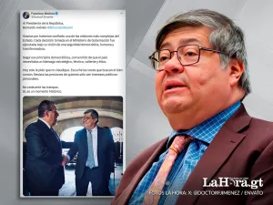 Francisco Jiménez reaparece en X y le dice Arévalo que “resista las presiones”