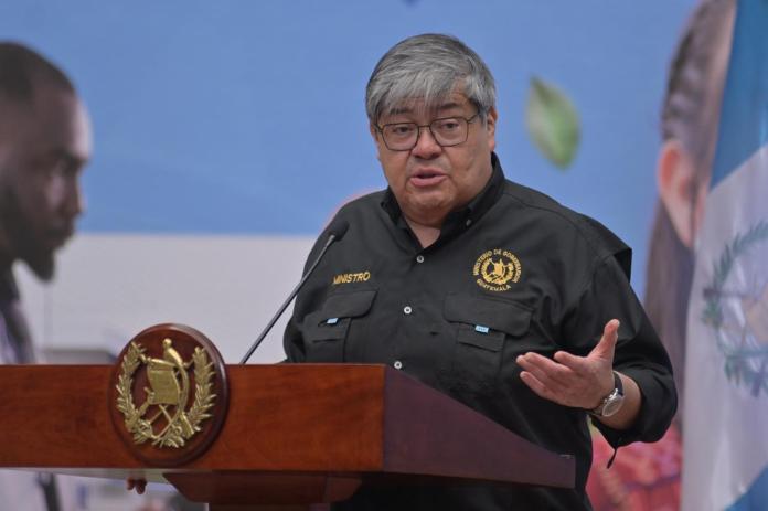 Francisco Jiménez, ministro de Gobernación. Foto La Hora