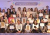 Representantes de Fundación Bi, FranklinCovey y de los 13 centros educativos que forman parte del programa "Soy Líder". Foto: La Hora/ José Orozco.