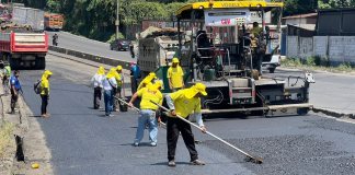 Recapeos del CIV en CA-9 hacia la ciudad genera tráfico en municipio de Villa Nueva.