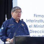 Francisco Jiménez, quien ocupa la titularidad del Ministerio de Gobernación, aseguró que brindaría un anuncio. Foto La Hora: Mingob