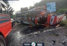 Accidente en el kilómetro 34.8