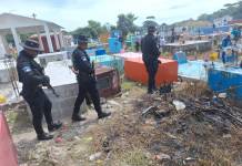 Más de 400 elementos policiales harán patrullajes en los cementerios General y la Verbena este 1 y 2 de noviembre.