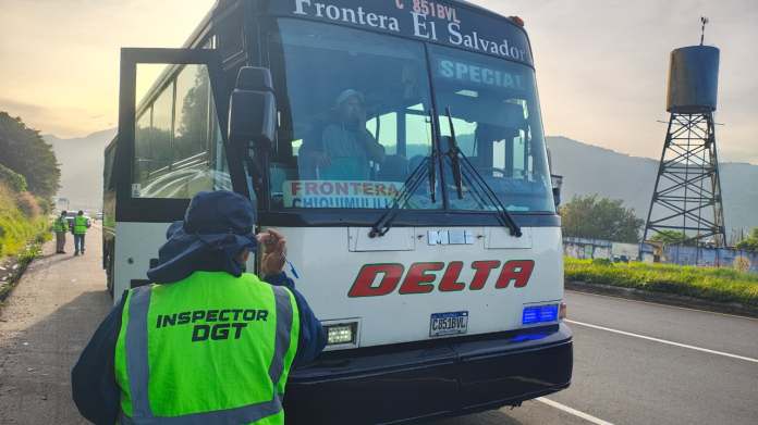 La Dirección General de Transporte (DGT) informó que realizará operativos junto con Provial y la Policía Nacional Civil.  Foto La Hora: DGT La Dirección General de Transporte (DGT) informó que realizará operativos junto con Provial y la Policía Nacional Civil. Foto La Hora: DGT