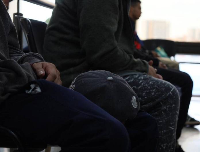 El Juzgado de Turno ligó a proceso penal a 29 supuestos miembros de la Mara Salvatrucha capturados en el Gallito, zona 3. Foto: La Hora