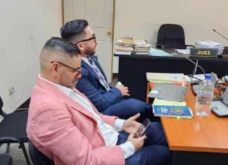 La CC otorgó un amparo al MP con el cual se ordena que el ex viceministro de hospitales, Gerardo Hernández, deben enfrentar cargos de fraude. Foto La Hora: Sergio Osegueda
