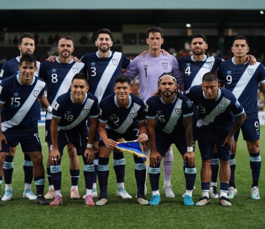 Guatemala empató 1-1 contra Surinam, este viernes 10 de octubre. Foto La Hora: Fedefut