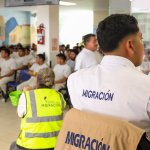 Migrantes retornados desde EE. UU. Foto La Hora: IGM