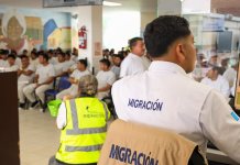 Migrantes retornados desde EE. UU. Foto La Hora: IGM