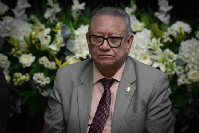 El magistrado Igmaín Galicia Pimentel. Foto La Hora: Daniel Ramírez.