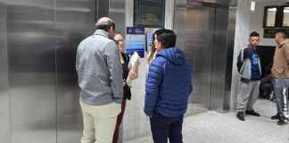 Juez Arnulfo Carrera cambio de delitos a exdirectivos del Insivumeh y los envía a juicio por abuso de autoridad. Foto La Hora: Sergio Osegueda