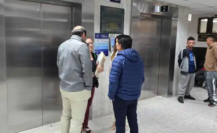 Insivumeh Juez Arnulfo Carrera cambio de delitos a exdirectivos del Insivumeh y los envía a juicio por abuso de autoridad. Foto La Hora: Sergio Osegueda