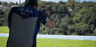 Atleta Jean Pierre Brol en los Juegos Centroamericanos. Foto La Hora: Daniel Ramírez