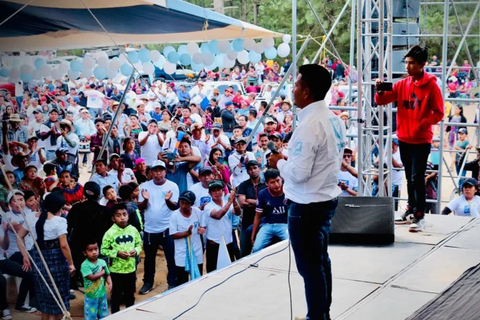 Joel Elias San Pedro Jocopilas Alcalde electo por VIVA en San Pedro Jocopilas, Quiché, Joel Elías Vicente. Foto La Hora: FB Viva San Pedro Jocopilas