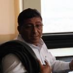 El exalcalde de San Pedro Pínula, Jalapa, José Manuel Méndez, se sometió a una aceptación de cargos en el caso por la muerte de Luis Marroquín. Foto La Hora: Daniel Ramírez