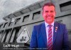 Alcalde de San Juan Sacatepéquez, Juan Carlos Pellecer, por denuncia del MP en caso de PPEM. Foto La Hora