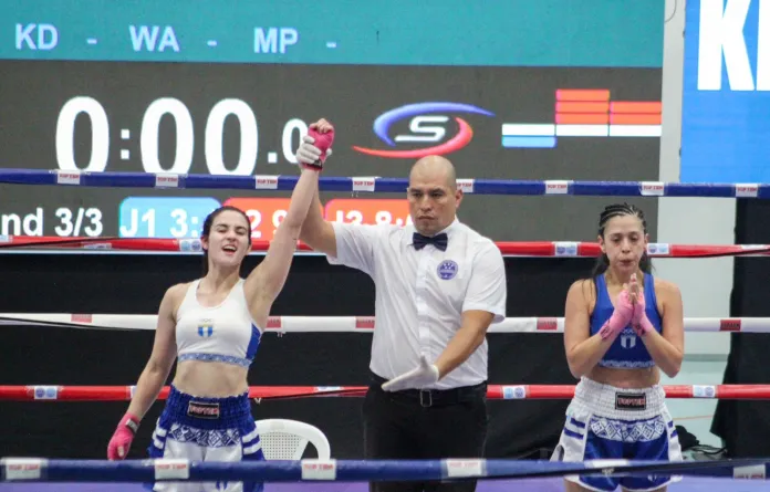 Kickboxing en los Juegos Centroamericanos Participación de Guatemala en la competencia de Kickboxing en los Juegos Centroamericanos. Foto La Hora: Carlos Vicente