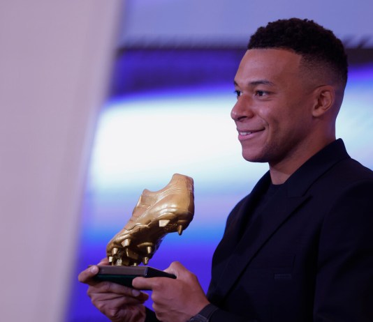 Kylian Mbappé Bota de Oro