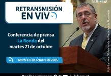 Conferencia de prensa La Ronda de este martes 21 de octubre. Foto La Hora
