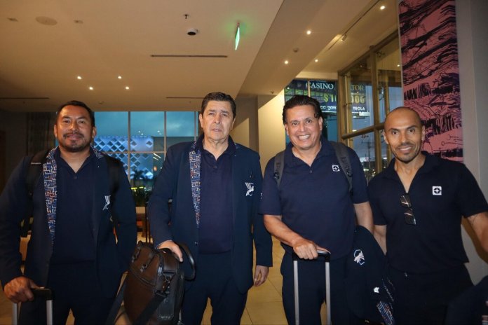 La bicolor llegó este domingo por la noche a El Salvador, dónde jugará su próximo partido por el Mundial 2026.