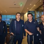 La bicolor llegó este domingo por la noche a El Salvador, dónde jugará su próximo partido por el Mundial 2026.