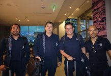 La bicolor llegó este domingo por la noche a El Salvador, dónde jugará su próximo partido por el Mundial 2026.