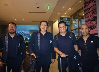 La bicolor llegó este domingo por la noche a El Salvador, dónde jugará su próximo partido por el Mundial 2026.