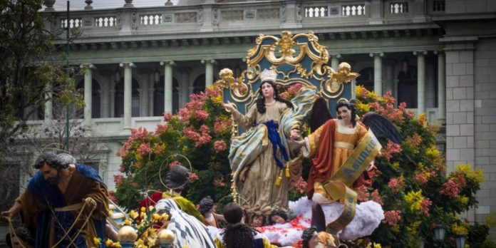 La obra de arte que rendirá honores a la Patrona de la ciudad de Guatemala este sábado 25 de octubre