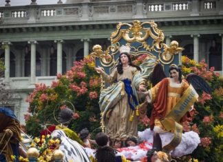 La obra de arte que rendirá honores a la Patrona de la ciudad de Guatemala este sábado 25 de octubre