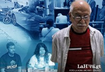 Larkin Daniel Morales Cuque, de 22 años, el motorista arrollado en zona 9. Arte La Hora: Alejandro Ramírez.