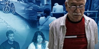 Larkin Daniel Morales Cuque, de 22 años, el motorista arrollado en zona 9. Arte La Hora: Alejandro Ramírez.