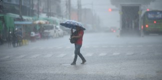 Archivo de lluvias registradas en la zona 1 capitalina. Foto La Hora: Fabricio Alonzo