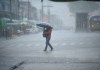 Archivo de lluvias registradas en la zona 1 capitalina. Foto La Hora: Fabricio Alonzo