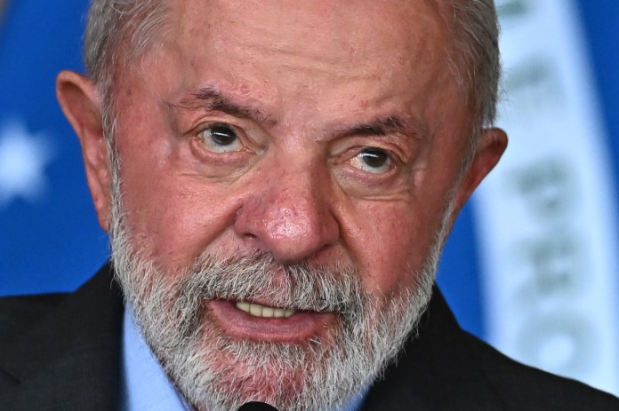 El presidente de Brasil, Luiz Inácio Lula da Silva.