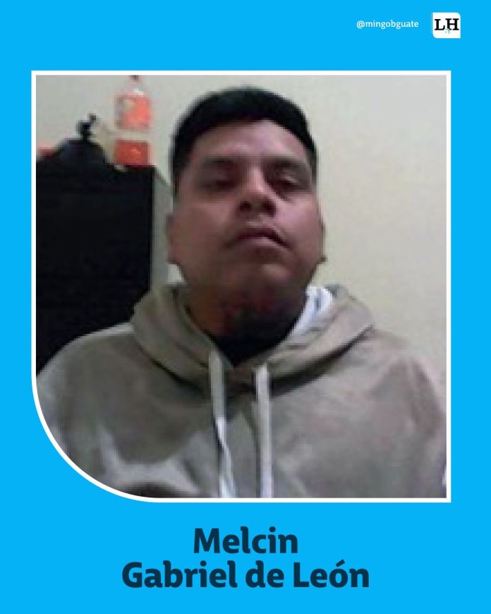 MELCIN GABRIEL DE LEÓN. Foto La Hora: PNC