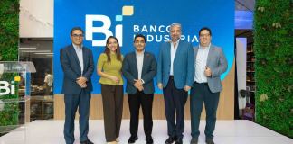 Representantes de Banco Industrial en la presentación del Plan Estragtégico Sostenible 2025 – 2028. Foto: Cortesía Banco Industrial.