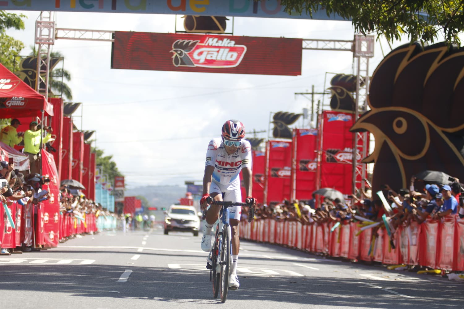 Finaliza la primera etapa de la 64 Vuelta Ciclística a Guatemala. Foto: Federación de Ciclismo de Guatemala.
